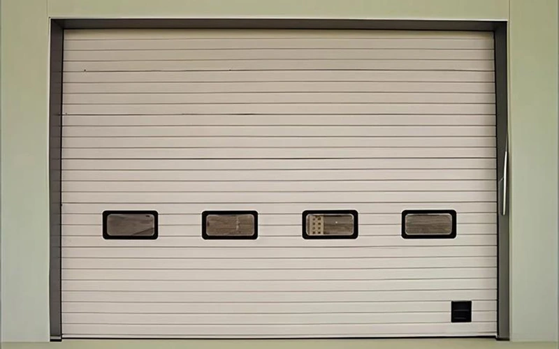 An Industrial Sectional Door System mainly consists of