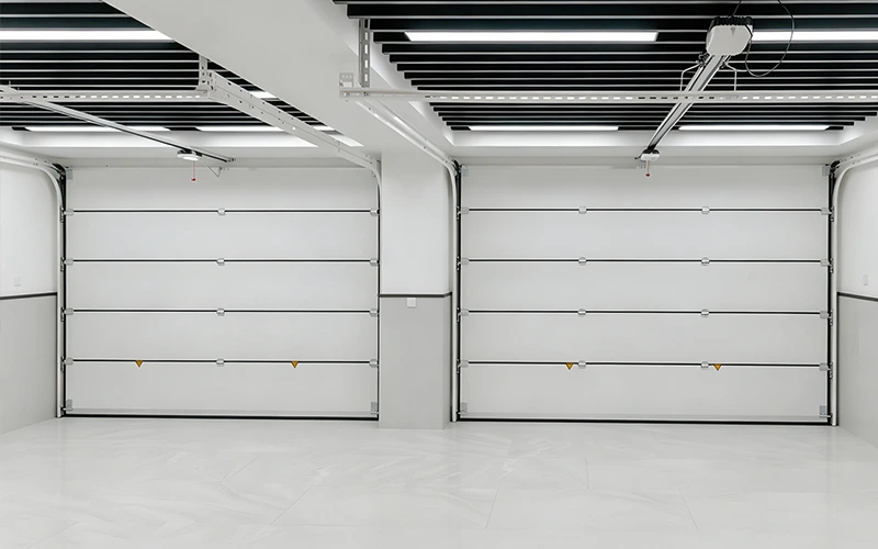 A Sectional Garage Door mainly consists of